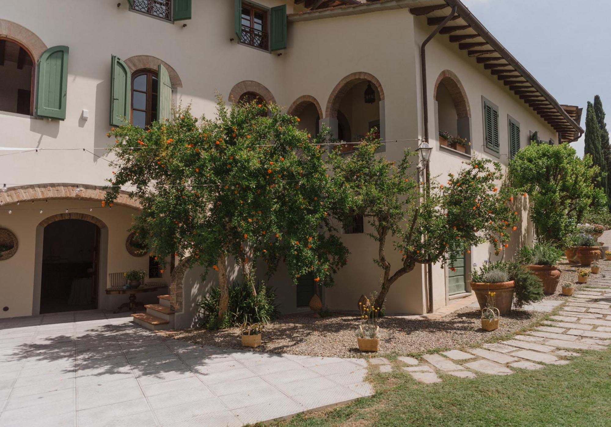 I Casciani Villa Montespertoli Bagian luar foto