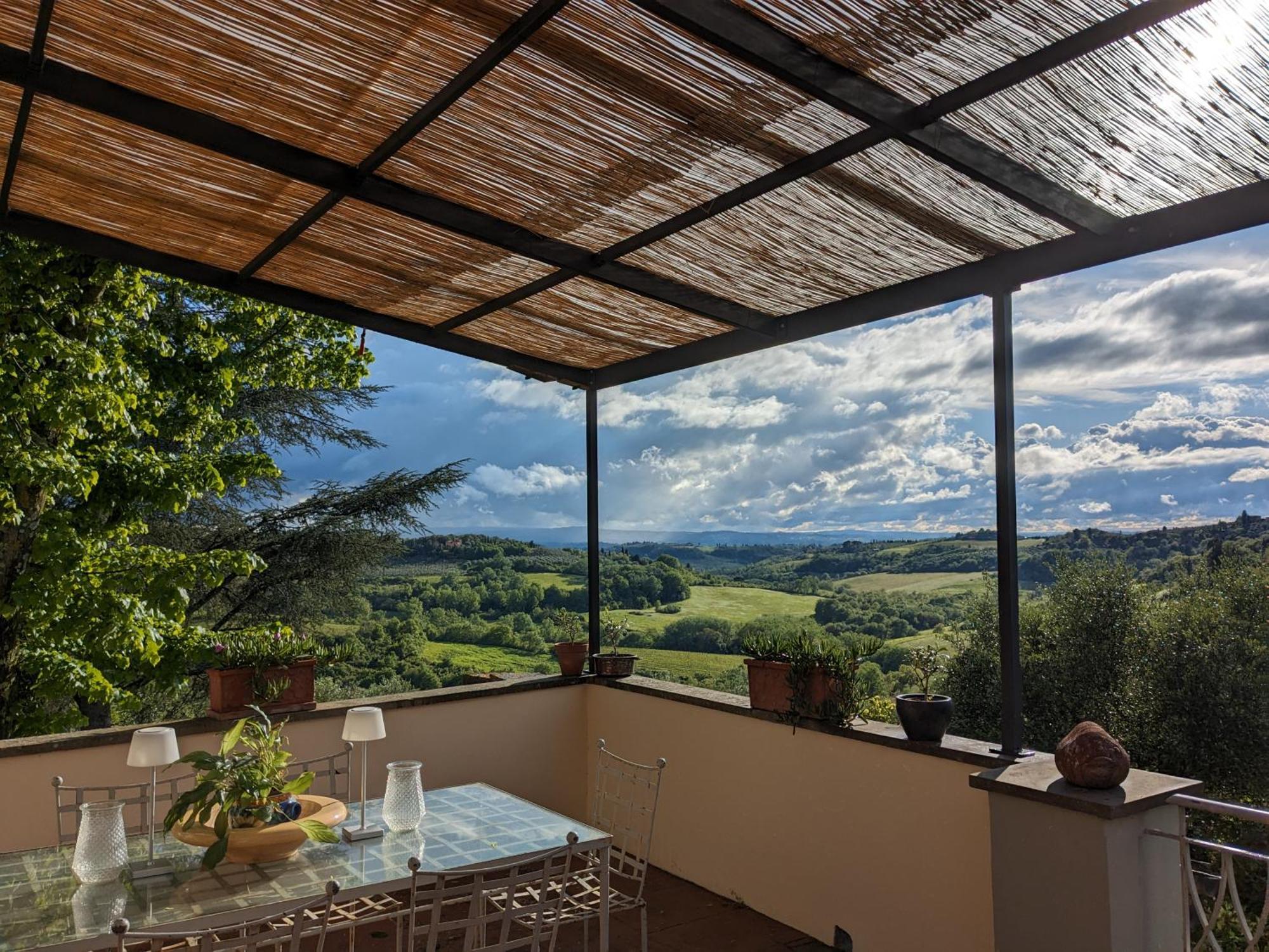 I Casciani Villa Montespertoli Bagian luar foto