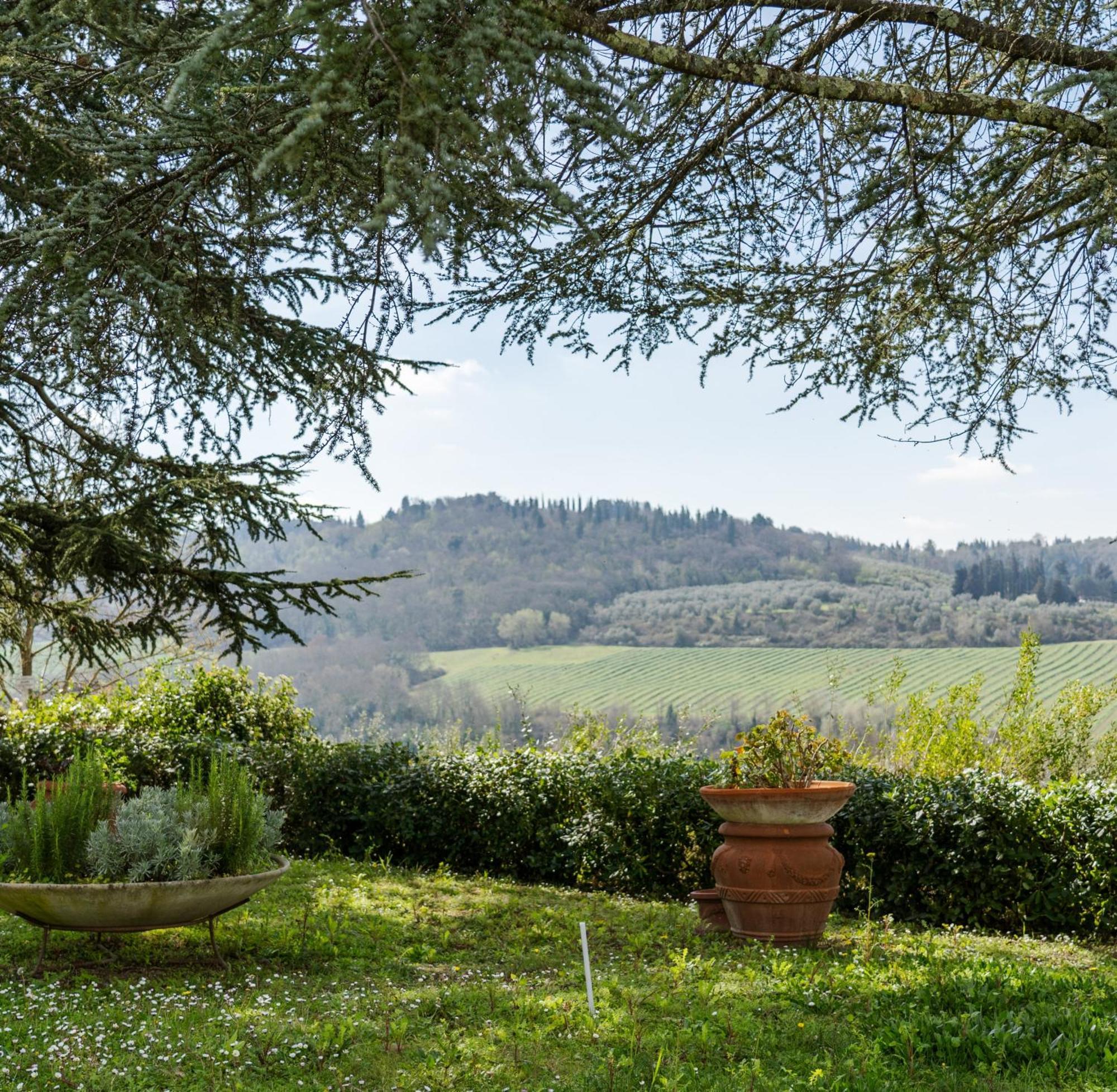 I Casciani Villa Montespertoli Bagian luar foto