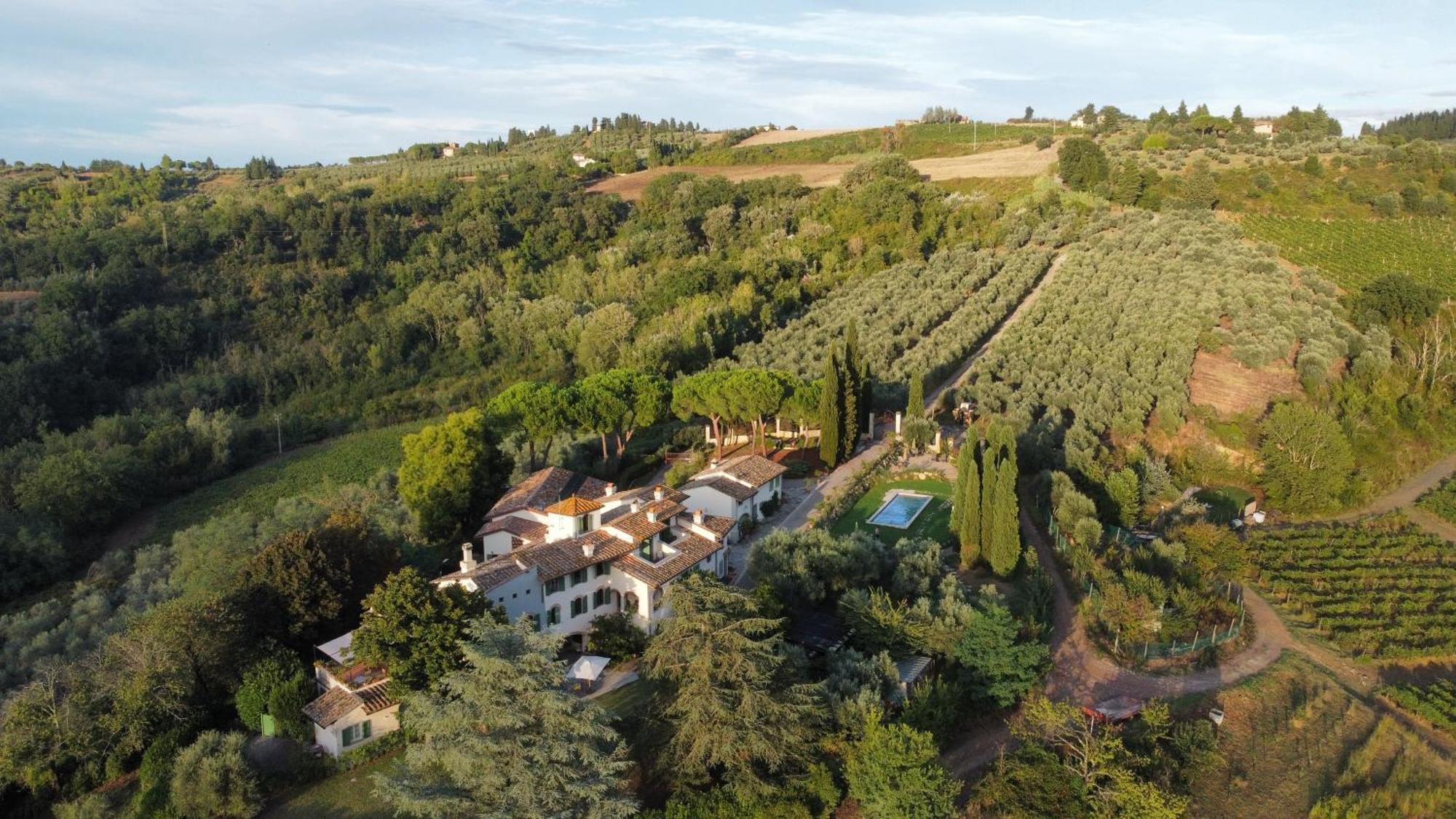 I Casciani Villa Montespertoli Bagian luar foto